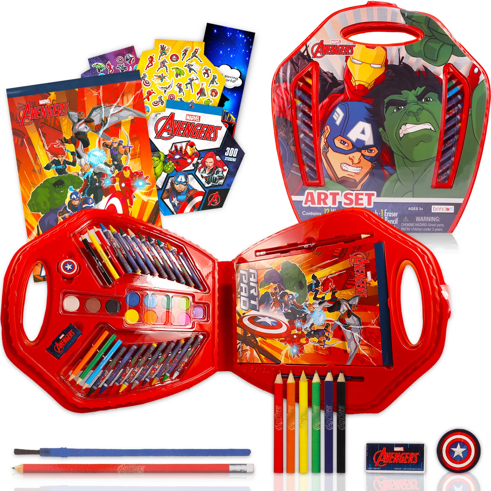 Buy Marvel Avengers Drawing Kit Bundle Avengers Activity Set 30 Pc