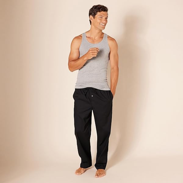 Amazon Essentials Men's Lightweight Tank Undershirts, Pack of 6 - 5