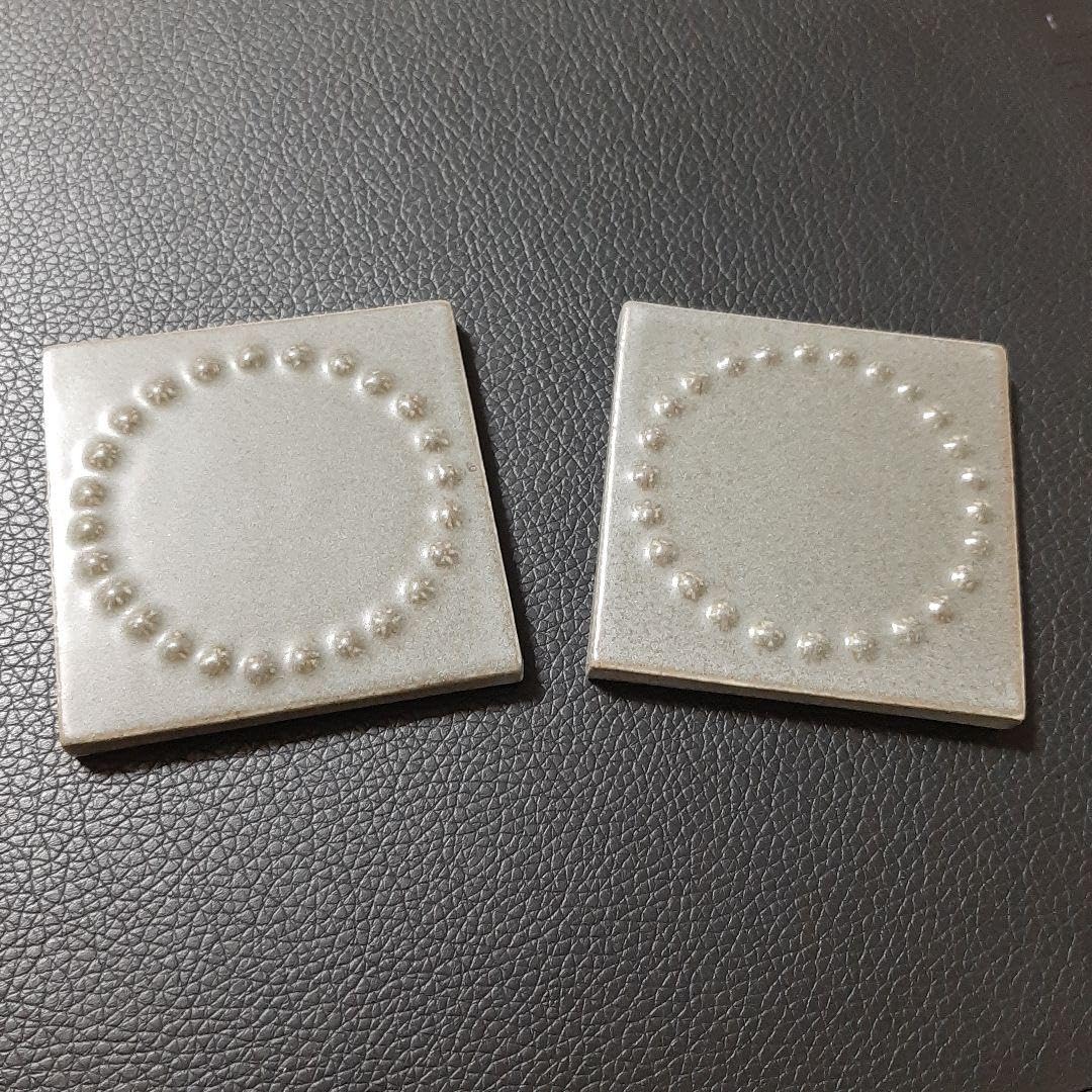 ミナペルホネン　タンバリンタイル　ダークグリーン26枚 ミナペルホネン タンバリンタイル ダークグリーン26枚