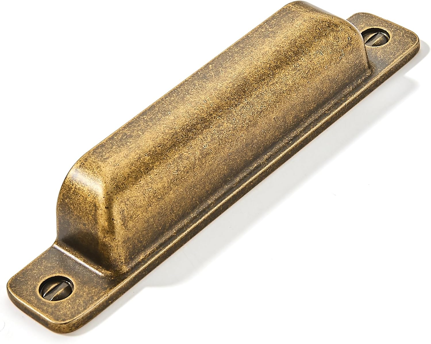 Dosoye 2 Packs33/4in(96mm) Drawer Pulls Antique Brass Cup