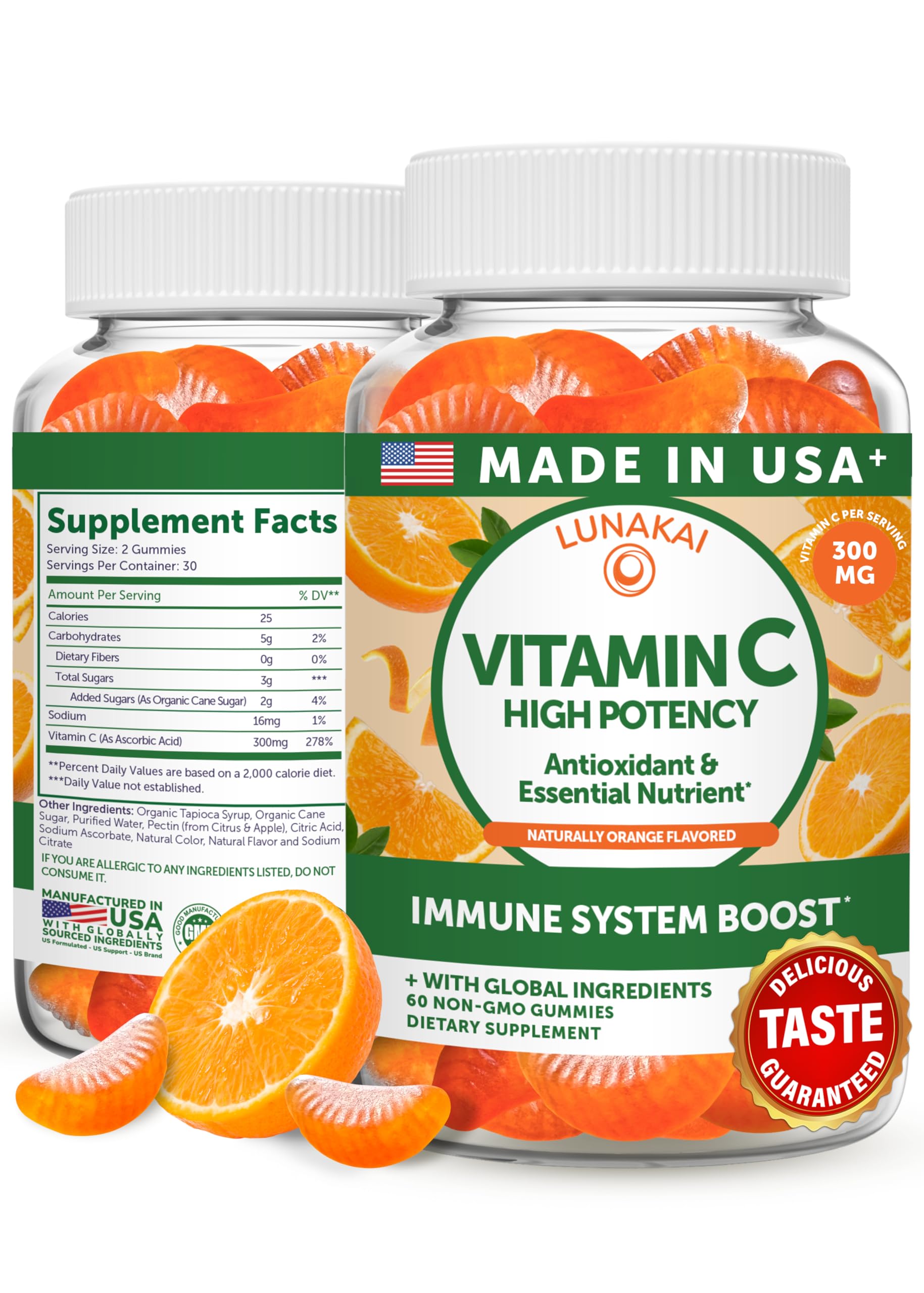 Lunakai Vitamin C Gummies