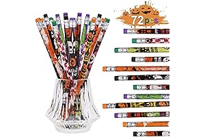 xutengy 72Pcs Halloween Pencils for Spooktacular Halloween Party Favors and School Supplies