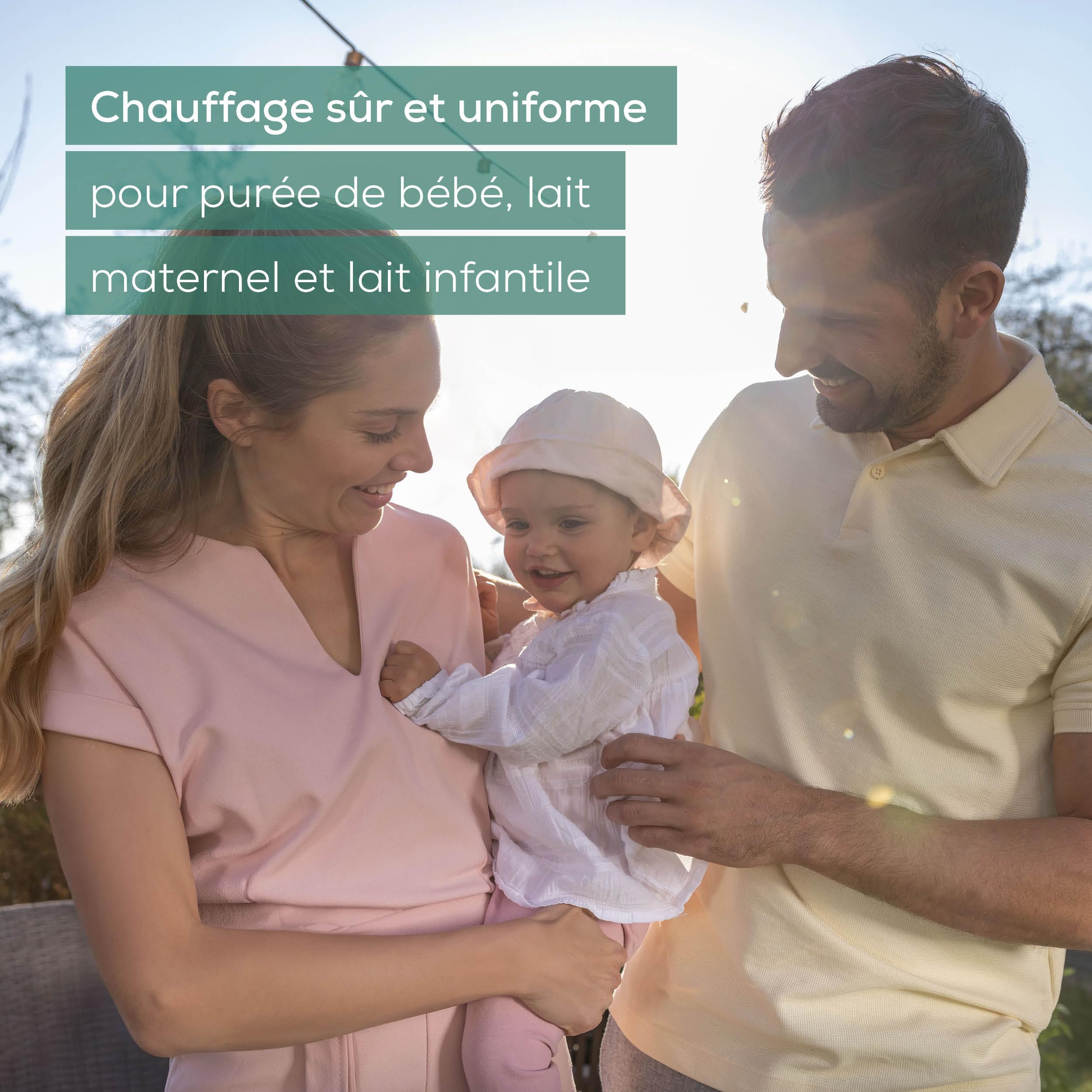 Beurer BY 52 Appareil Chauffe-biberon et Nourriture pour Bébé, temps de préchauffage de 8 minutes, affichage numérique de la température, convient à tous les biberons standard