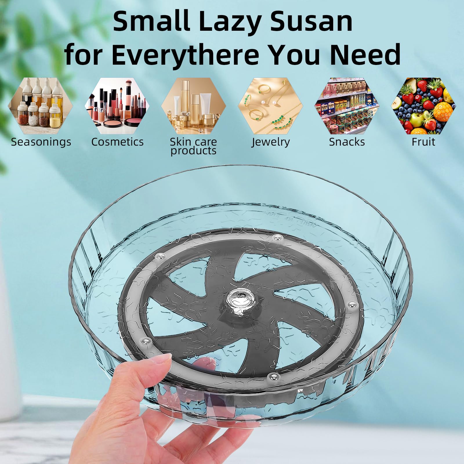Amazon.com: Small Acrylic Lazy Susan Organizer 8