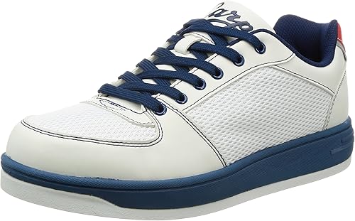 Amazon ノサックス 広島東洋カープ 承認商品 スニーカー カープスニーカー3 ホワイト ブルー カープスニーカー Kcc 301 メンズ スニーカー