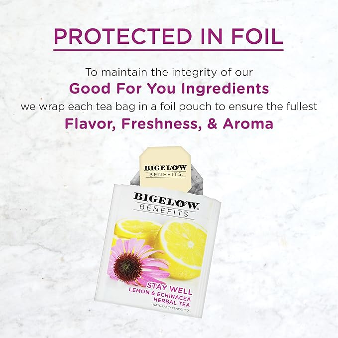 Té de hierbas y verde variedad wellness, 108 saquitos miniatura 4