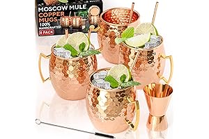 Benicci Moscow Mule Copper Mugs - A Unique Treat