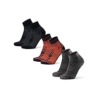 DANISH ENDURANCE Calze Trekking Corte Lana Merino, Calzini Termici Anti