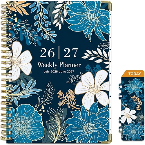 50% off promo code for Planner 2026-2027, Monthly and Weekly Academic Planner July 2026 - June 2027, Hardcover Teacher Student Planning Agenda book on Amazon
