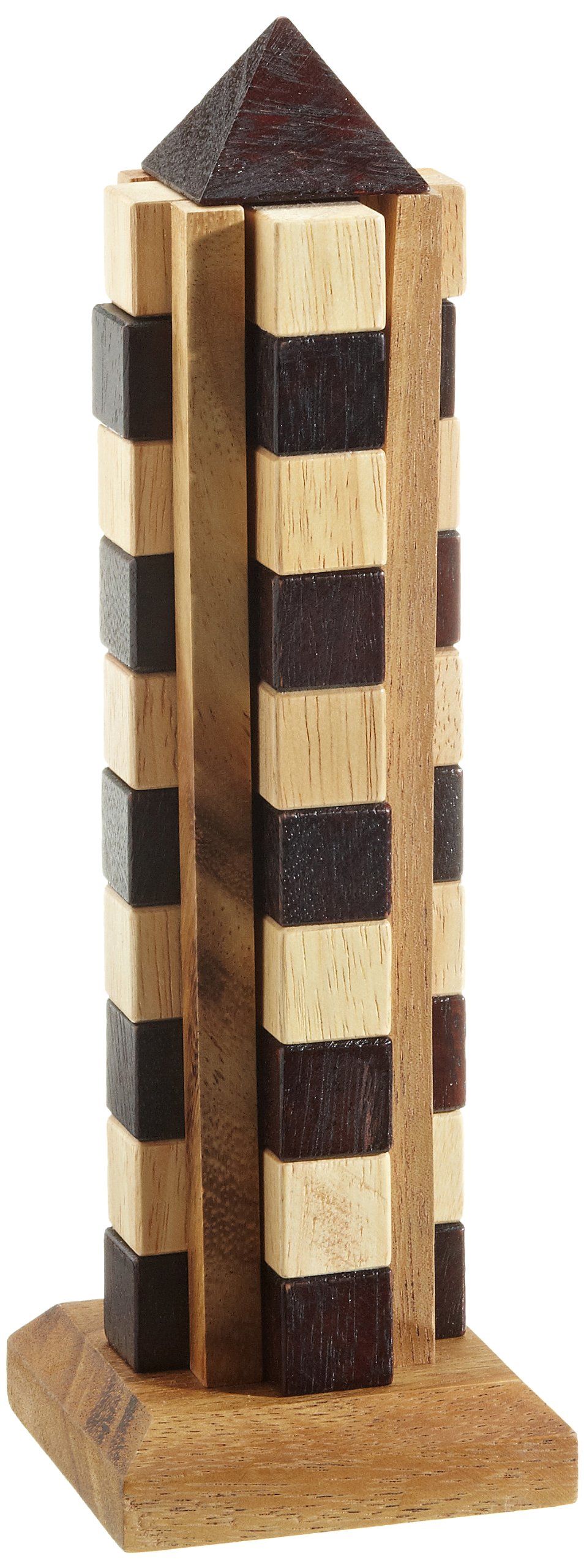 Philos 6045 Puzzle Game Skyscraper, Brown