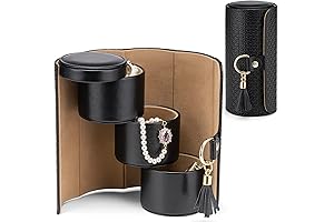 Vlando Travel Jewelry Case, Perfect Black Mom Gift Idea