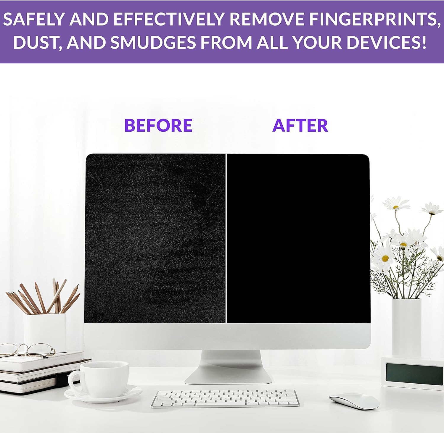 Buy Swanky Computer Screen Cleaner Kit Electronic Cleaner Spray 2oz