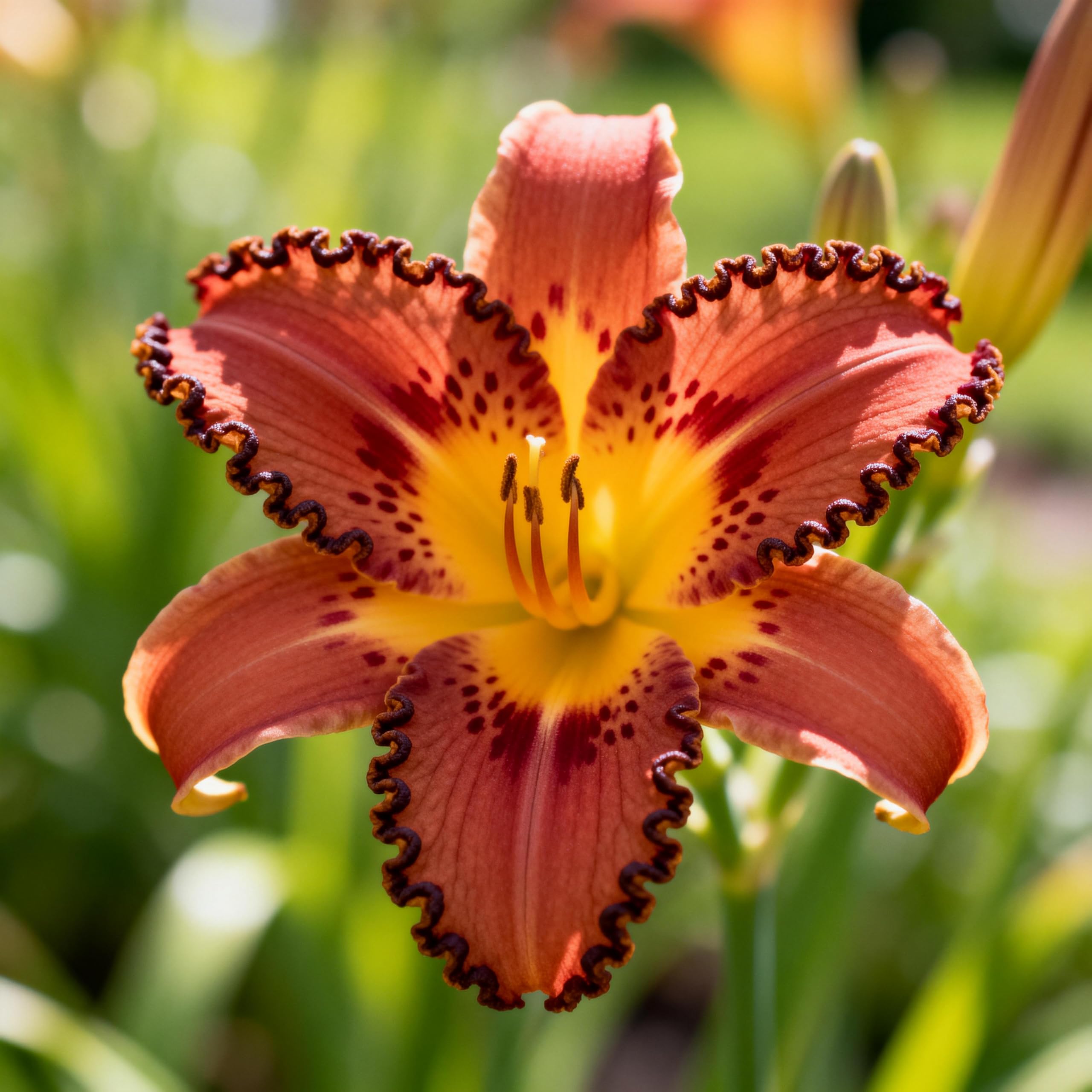 Perennial/DaylilyBulbs for Planting Now UK,Daylily Bulbs/Excellent Display Indoor,Can Be Potted Aromatic-4bulbs-J