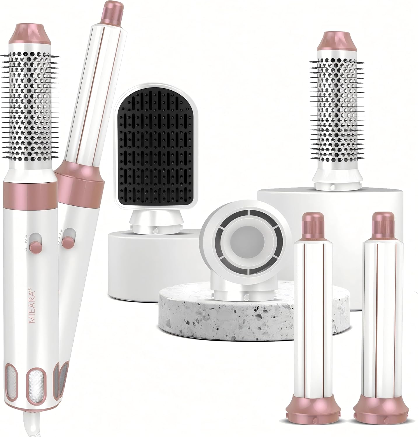 5 in 1 Hair Air Styler, Ionic Hair Dryer Brush Hot-Air Curlers, Multi Hair Styler, Blow Dryer for Fast Drying Straightening Volumizing Curling Styling 5 in 1 Hair Air Styler, Ionic Hair Dryer Brush Hot-Air Curlers, Multi Hair Styler, Blow Dryer for Fast Drying Straightening Volumizing Curling Styling