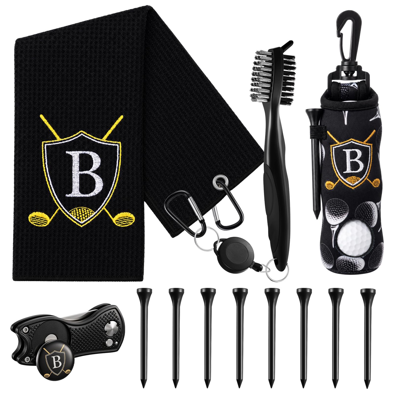 Liliful 12 Pcs Golf Accessories Kit Golf Stuff Gifts for Women Man