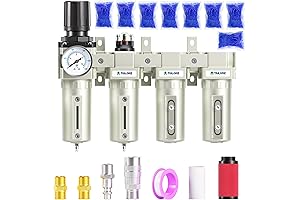 TAILONZ PNEUMATIC: Advanced 4-Stage Air Compressor Dryer Filter System