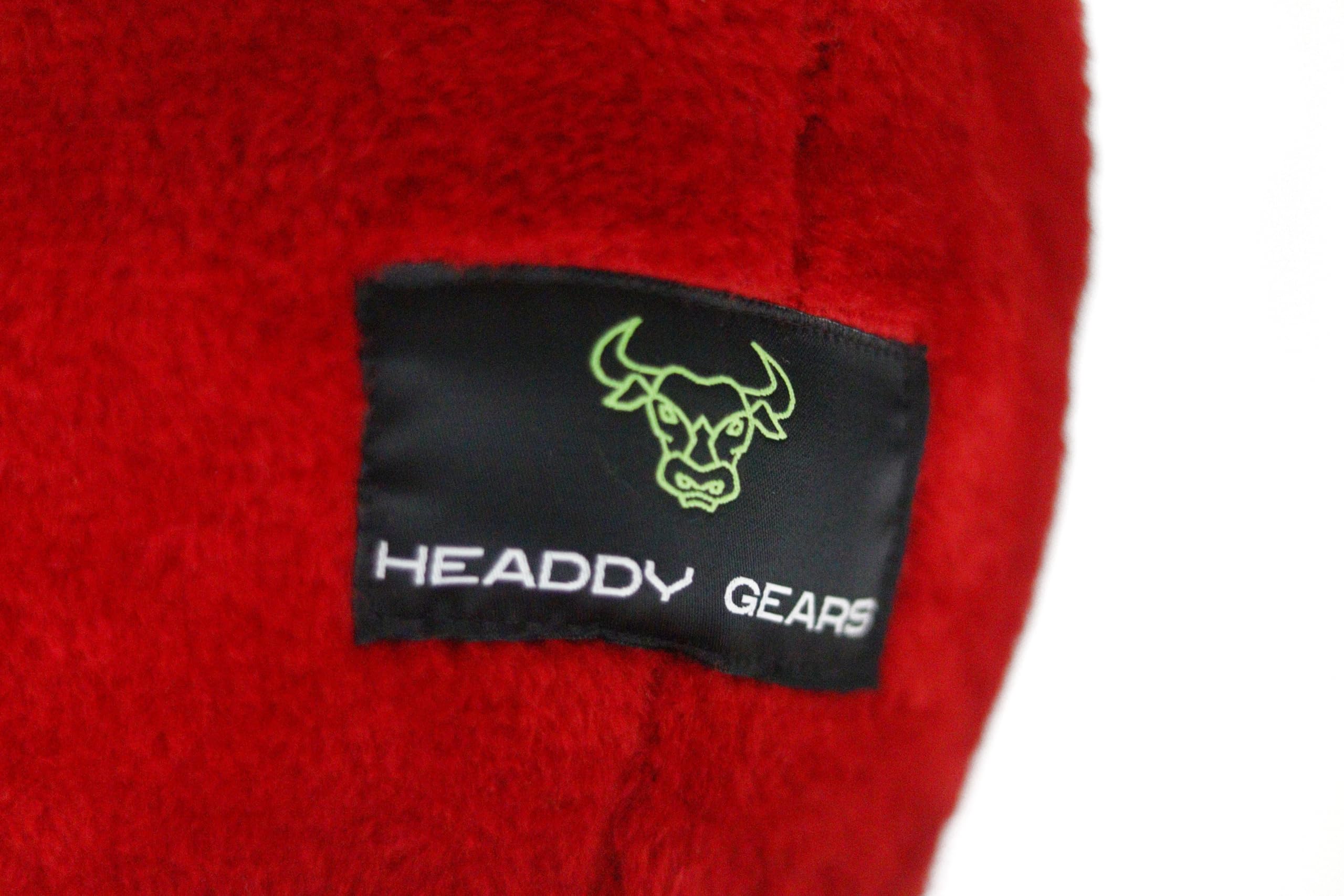Headdy Gears Red Big Eyes Monster Helmet Cover 1