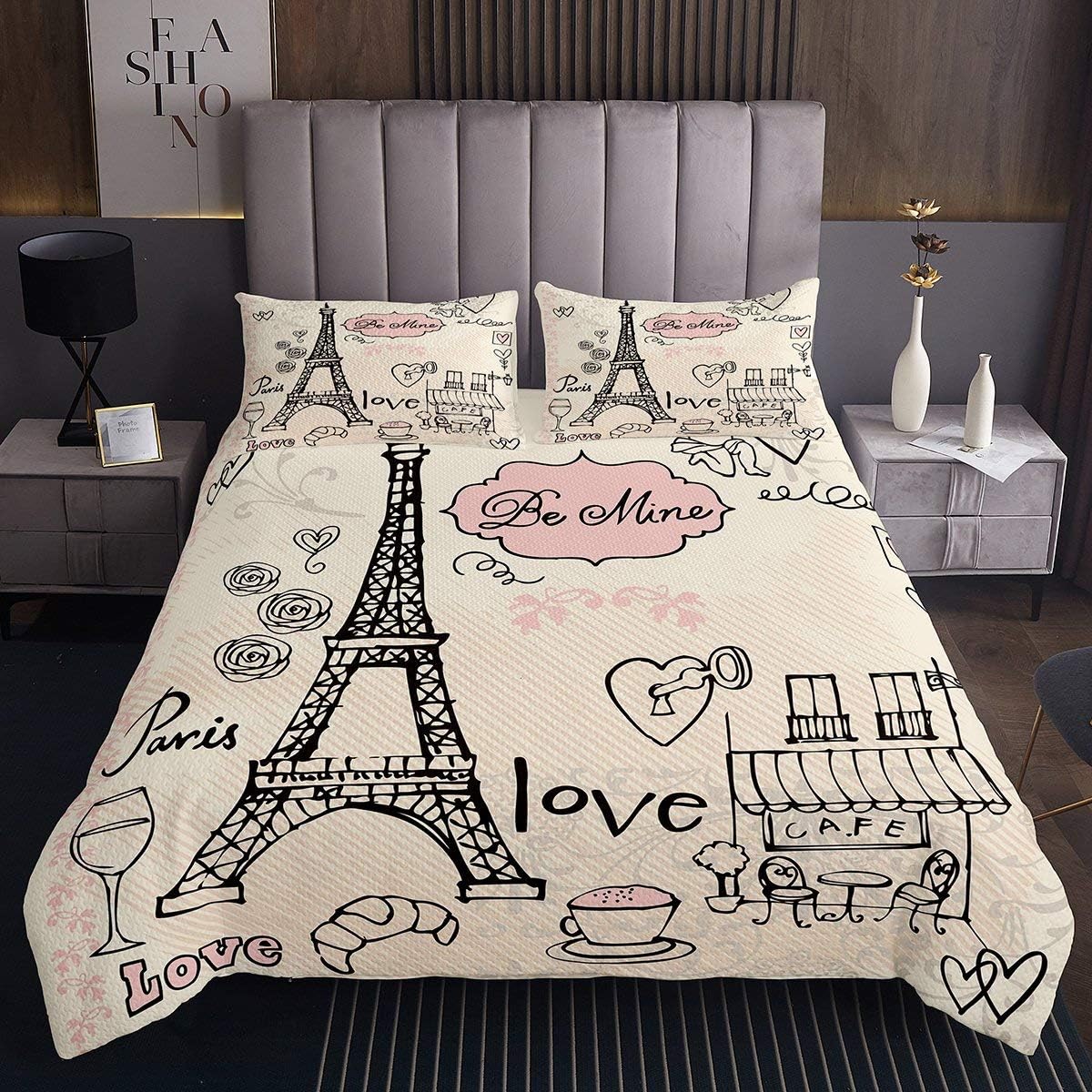 Limited Discount Erosebridal Eiffel Tower Quilt for Kids Girls Women Coffee Coverlet Set Morden Urban Paris Bedspread Romantic Love Themed Daybed with 2 Pillow Shams King Size Pink Beige Up To 40% OFF Erosebridal Eiffel Tower Quilt for Kids Girls Women Coffee Coverlet Set Morden Urban Paris Bedspread Romantic Love Themed Daybed with 2 Pillow Shams King Size Pink Beige