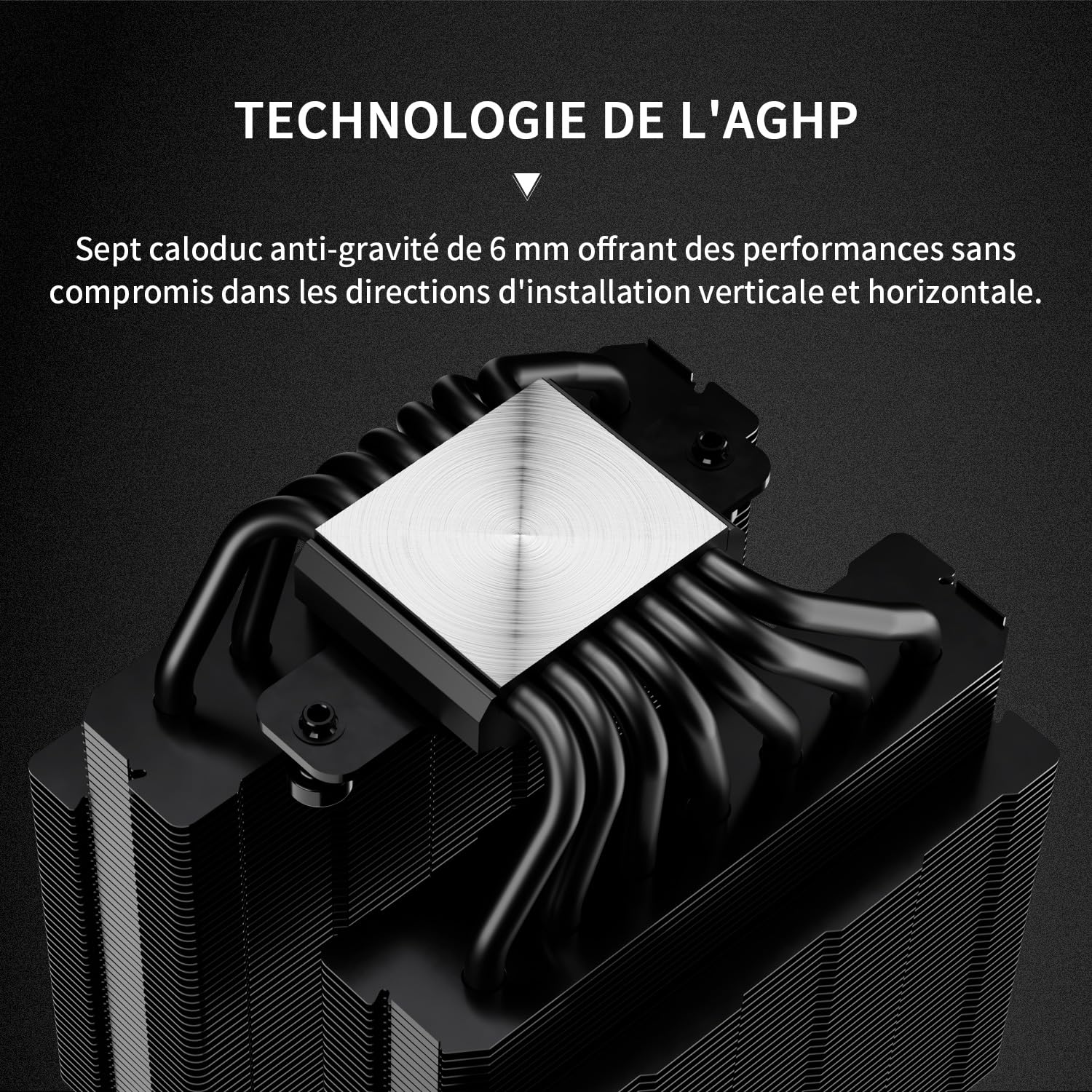 TR Phantom Spirit 120 Digital EVO CPU Cooler, Schermo Digitale Coperchio Superiore, 7×6mm Heat Pipes CPU Air Cooler, Computer di Raffreddamento per AM4 / AM5 / Intel lga1851/1700/1150/1151/1200