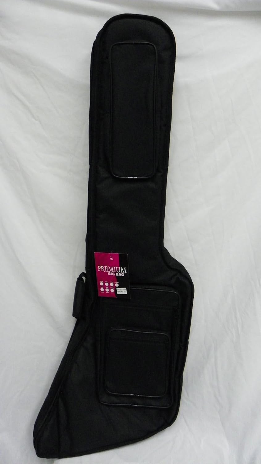 India Extra Thick Explorer Bass Guitar Gig Bag/soft case
