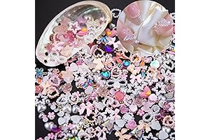 500Pcs Charms for Nails Y2K