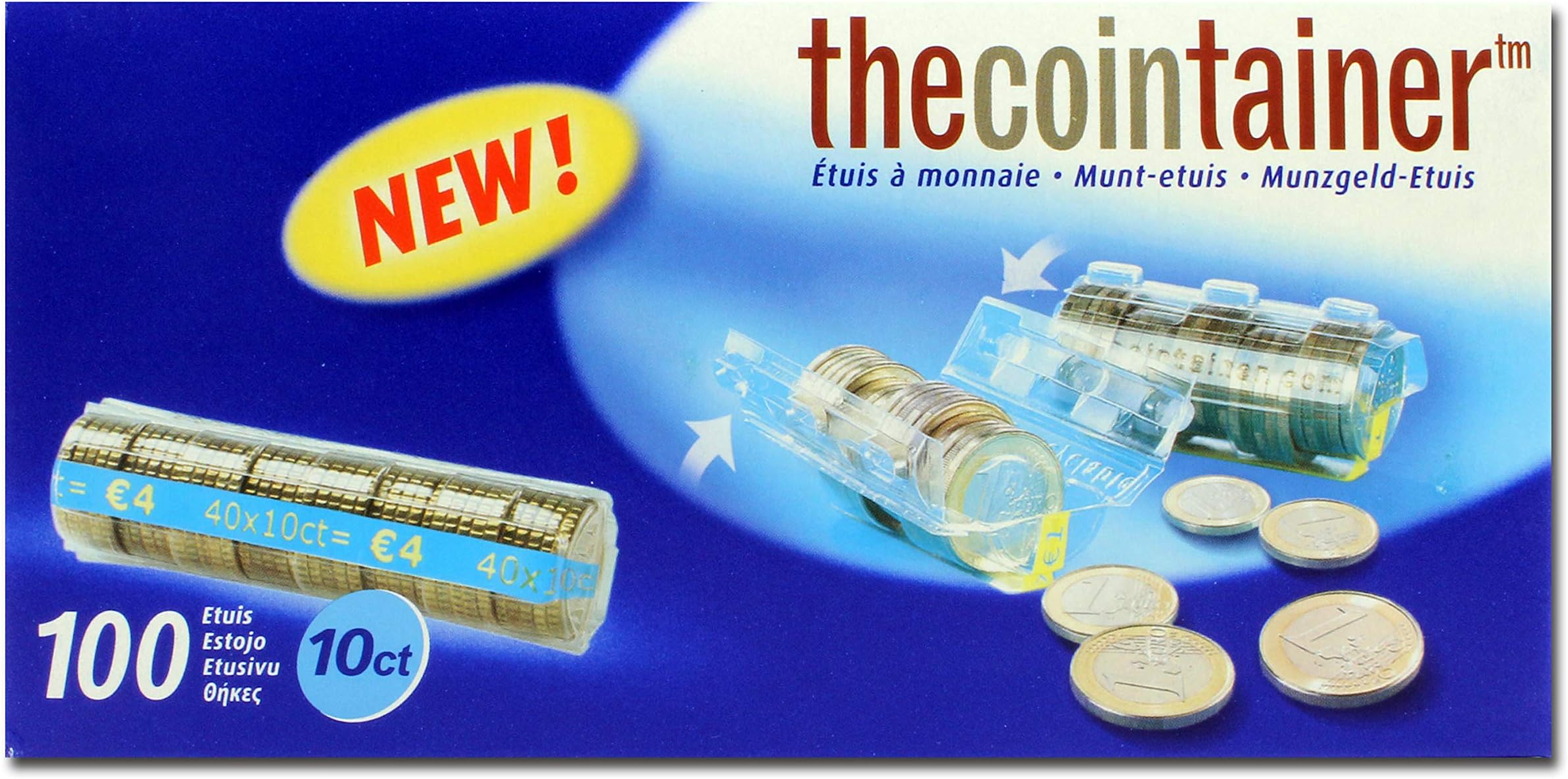 effektivo10343 Plastic Coin Sleeves