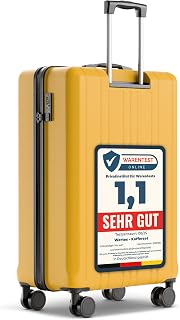 Suitcase, mustard yellow 77 cm Mustard Yellow