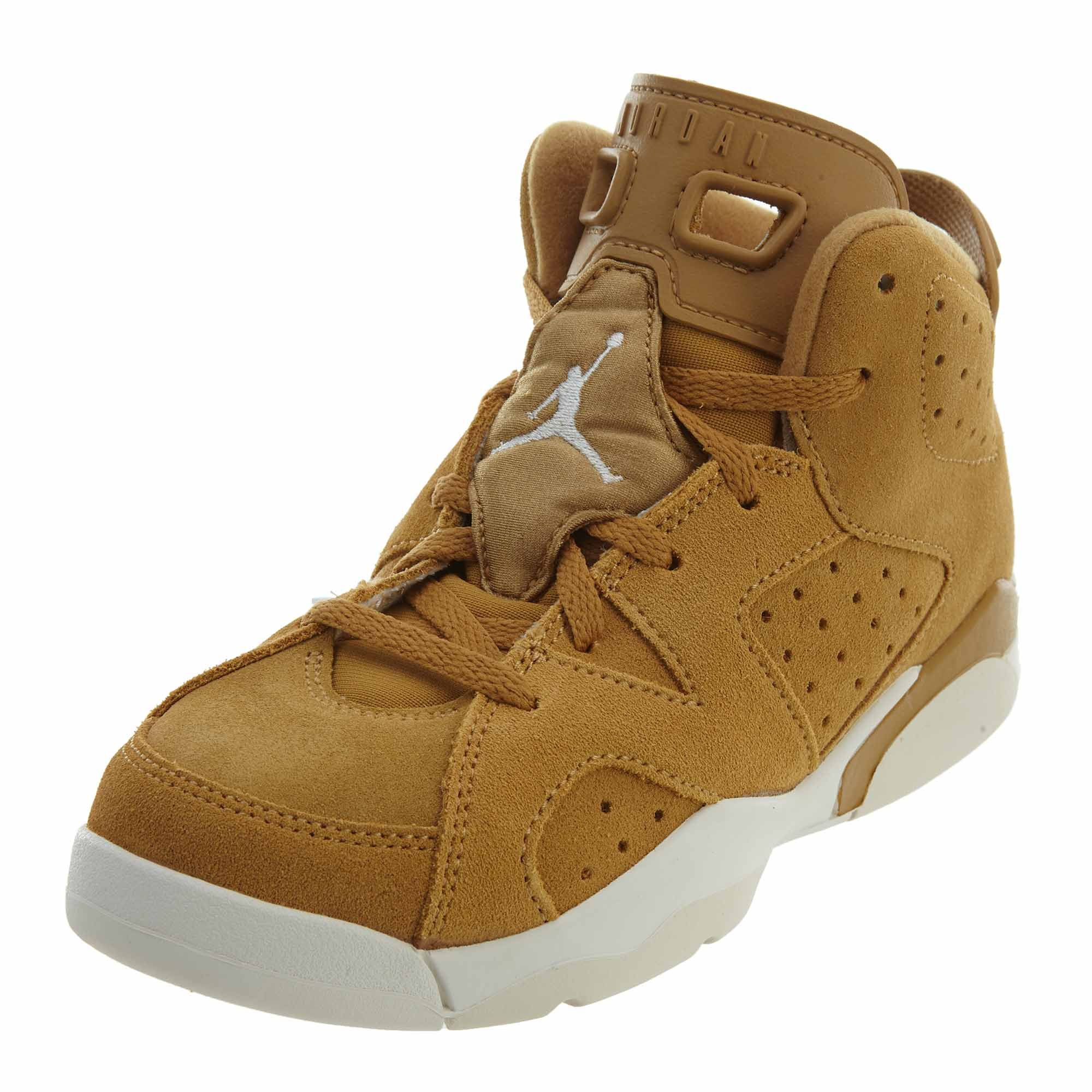 Jordan Retro 6wheat Golden Harvest Golden Harvest Little Kid