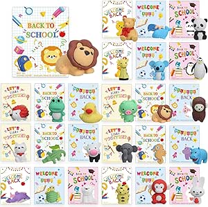 Juego De 24 Regalos Divertidos Que Incluye Blocs De Notas Divertidos Bolígrafo A Granel Con