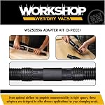 Workshop Wet/Dry Vacs Adaptateur sous vide WS25055A Wet/Dry Acheter Kit Combo Adaptateur d'aspiration pour les aspirateurs secs humides