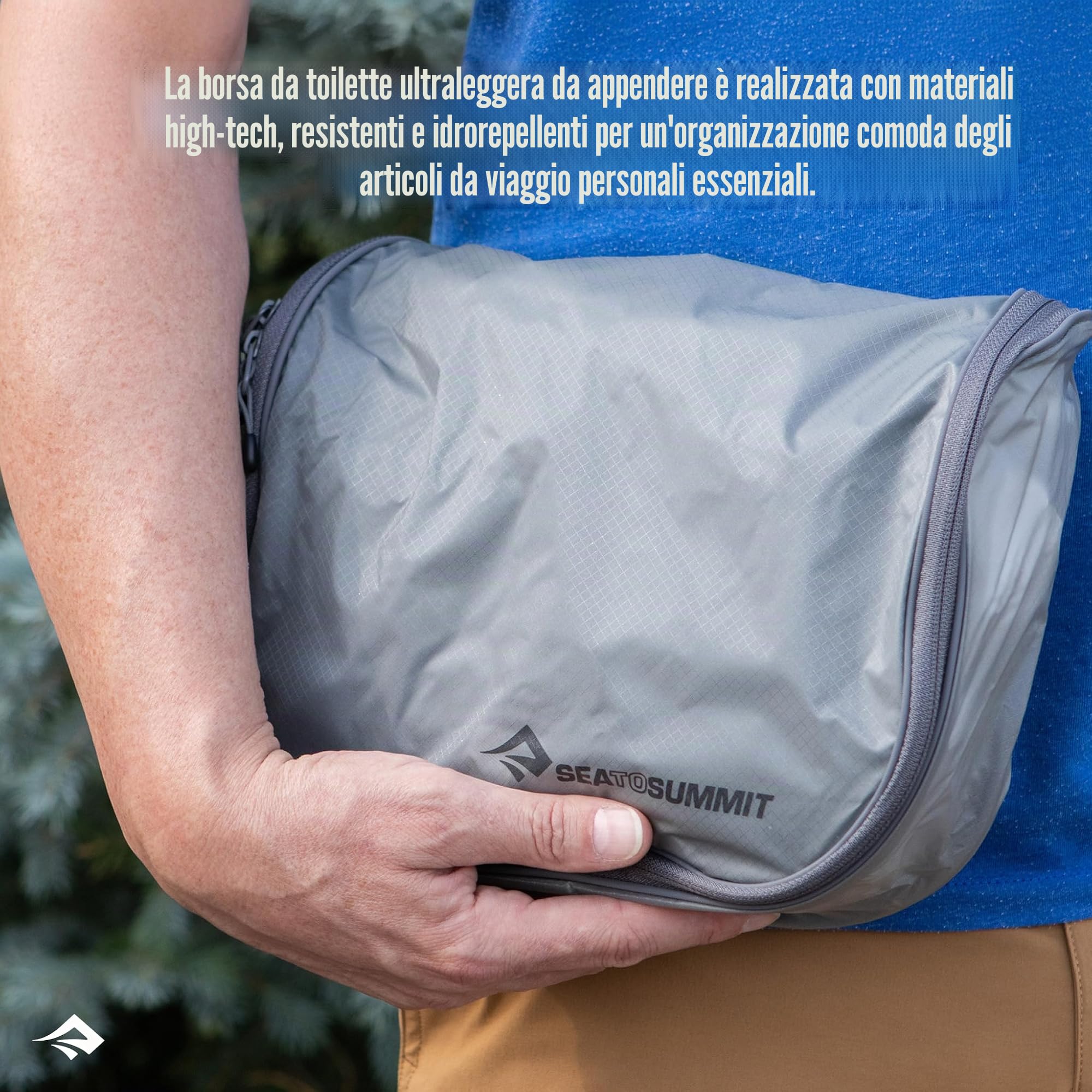 Sea to Summit TravellingLight - Beauty case da viaggio da appendere per uomini e donne