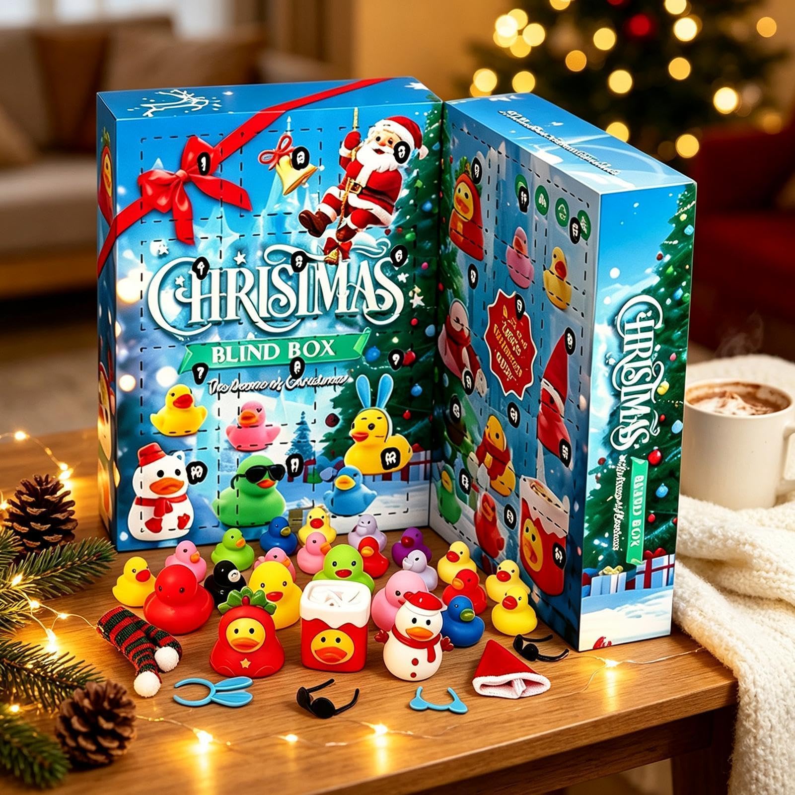 2026 Christmas Rubber Duck Advent Calendars Christmas Duck Collectibles