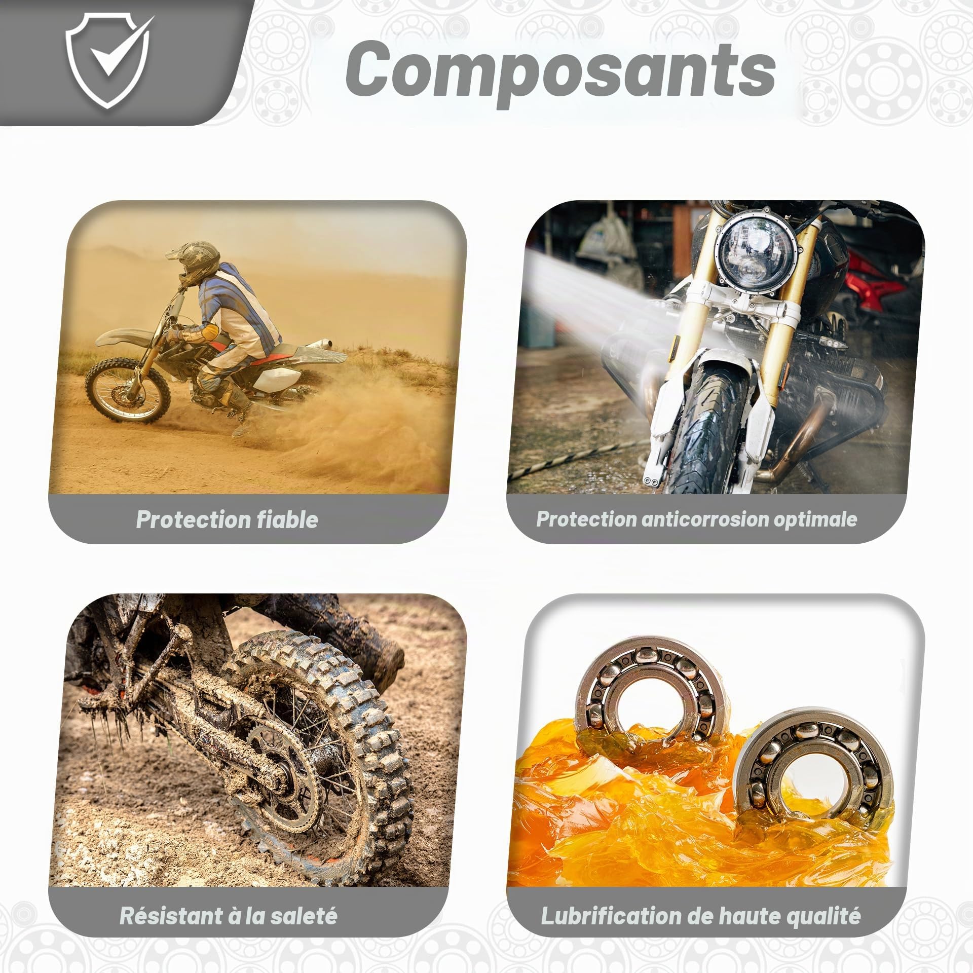 Roulement de roue arrière compatible avec Yamaha FZ1-N-FAZER-_ FZ1-NA-FAZER-_ FZ1-S FZ1-S-FAZER FZ1-SA MT01
