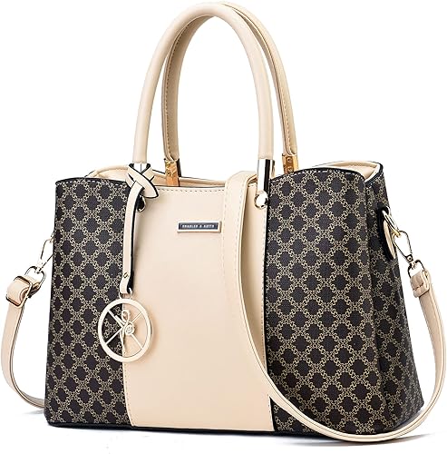 Miniatura 26 de KURGOOL Bolsos y bolsos de mano para mujer, bolso de hombro con asa superior, bolsa de mensajero para mujer