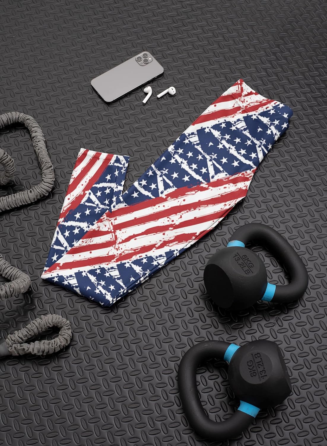 Cerburny Women's Athletic Workout Leggings High Waisted 4-Way Stretch Yoga Pants Running Shorts Exercise Pants - Image 9