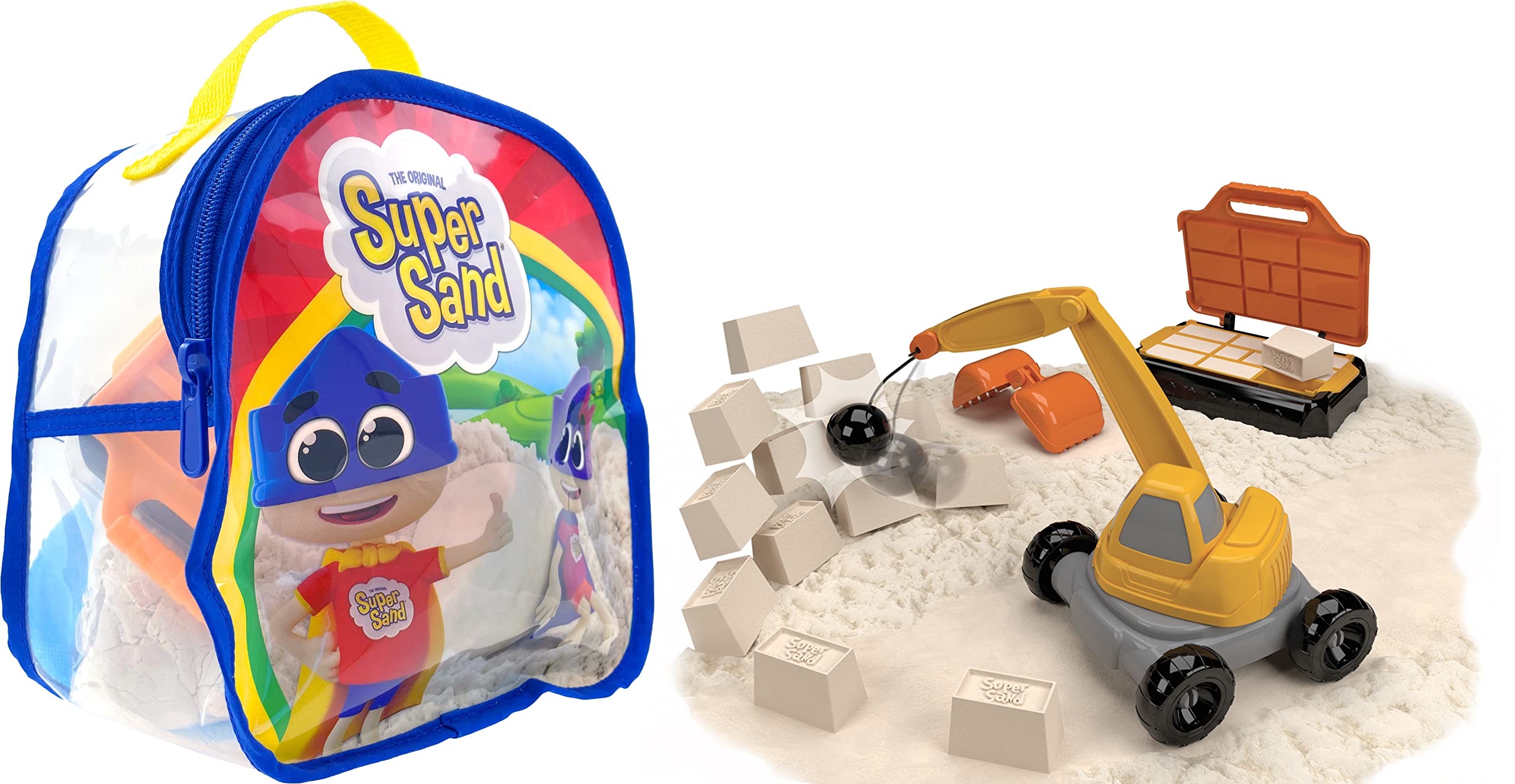Goliath Super Sand Magic – Magischer Sand Im Rucksack | Knetbar, Trocknet Nicht, Für Kinder Ab 4