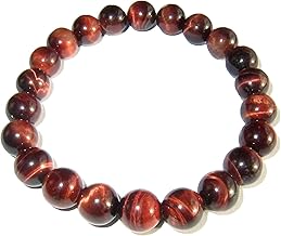 Bull Eye Bracelet 20 cm – 8 mm Ball Stones – Without Clasp, Stone, Cat's Eye