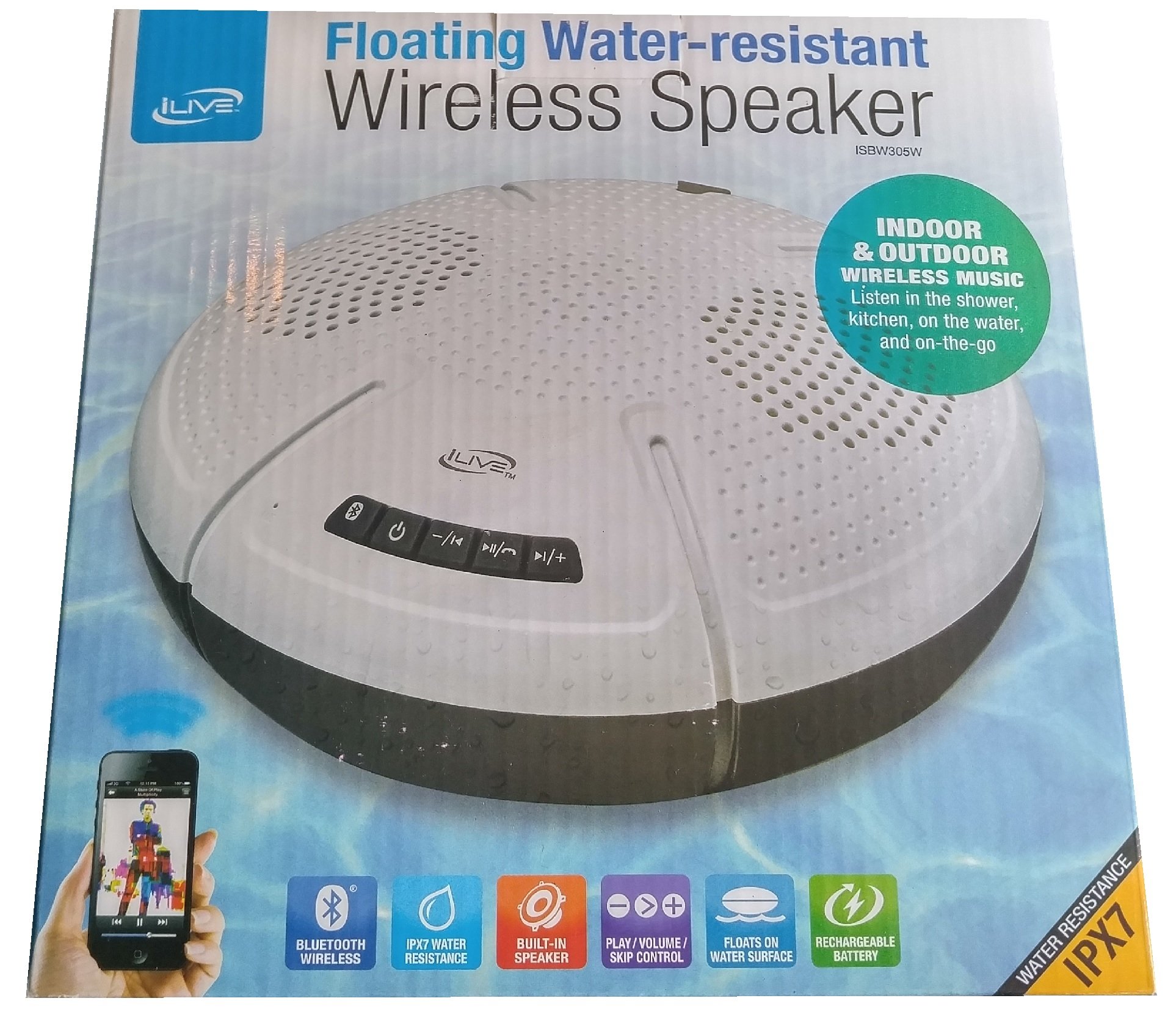 DPI, Inc. Wireless Floating Bluetooth Speaker