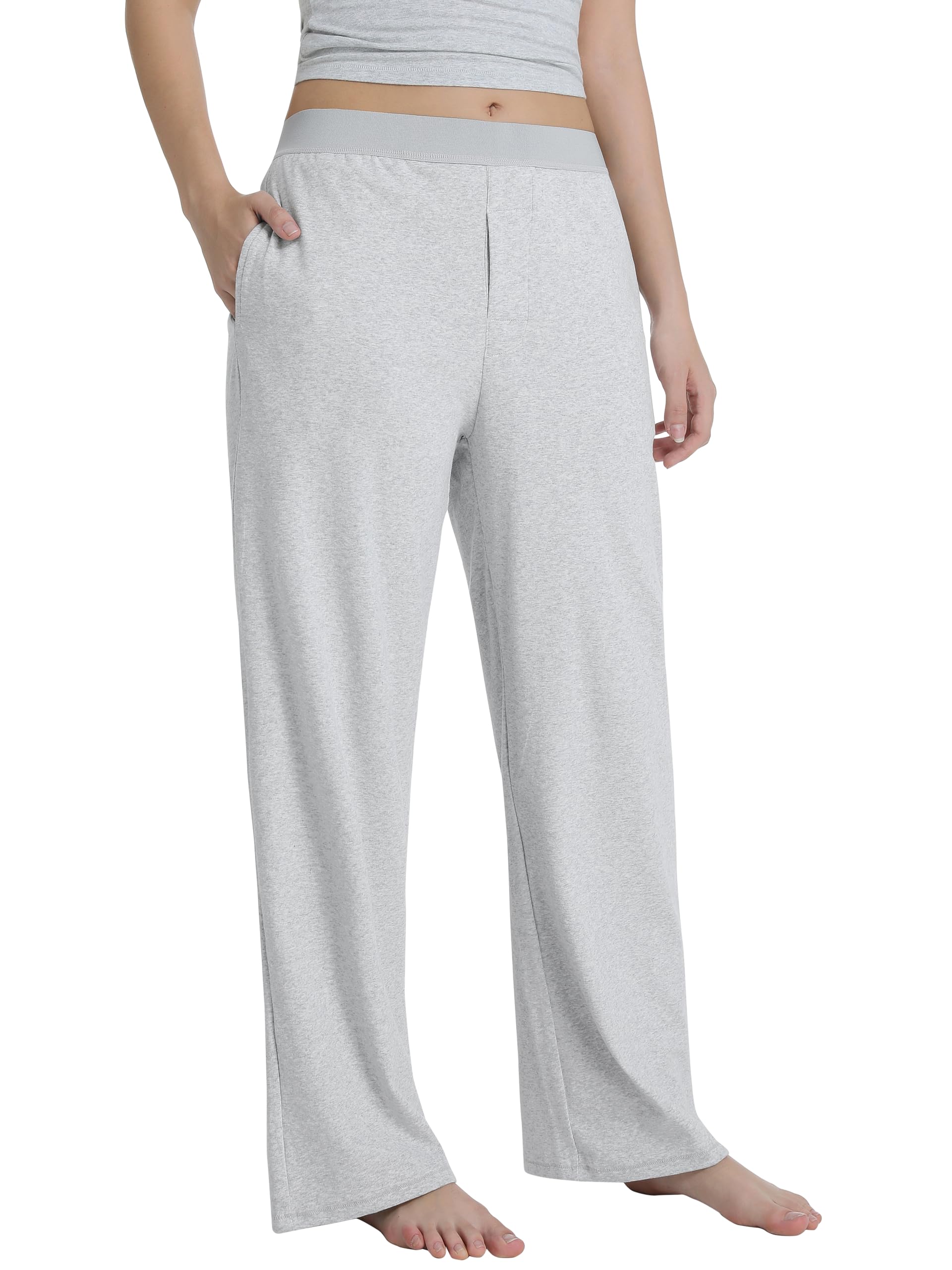 Abonlen Lightweight Loose Pants for Women Casual Lounge Pants