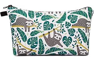 WANDF Sloth Makeup Bag: A Quirky and Spacious Cosmetic Organizer