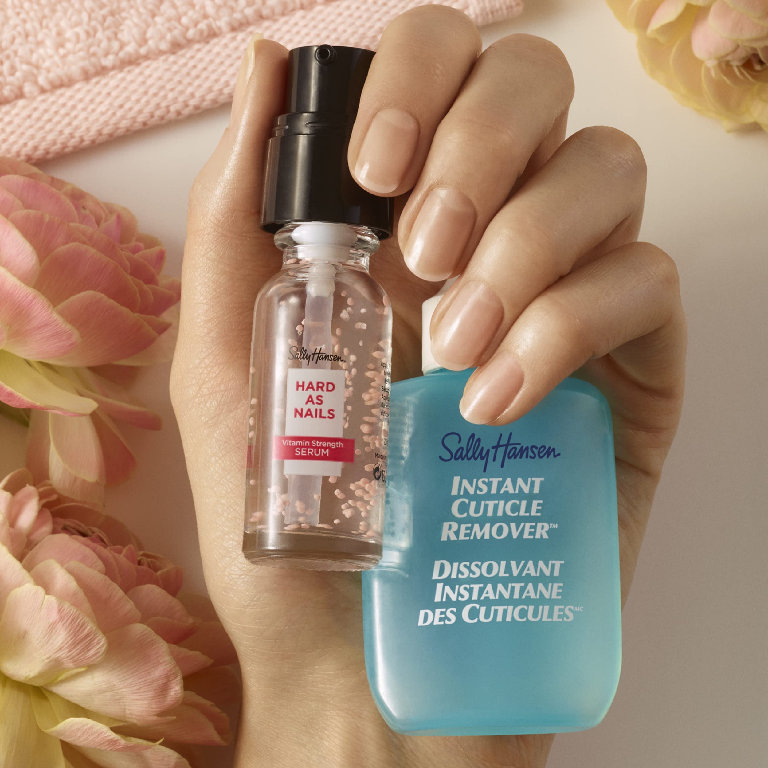 Sally Hansen Hard As Nails skoncntrowana odżywka do paznokci z proteinami