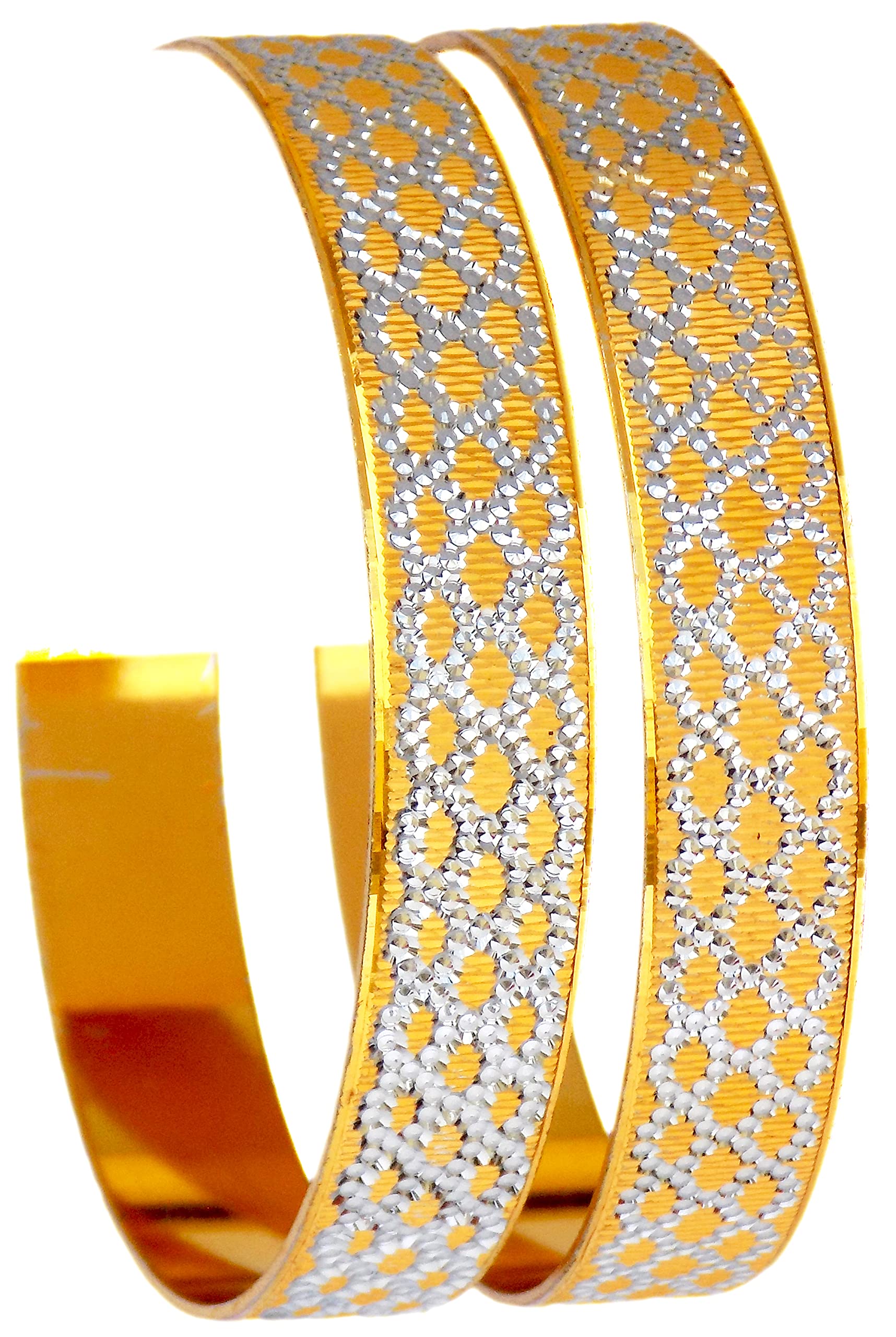 Indian Gold Plated Jewelry Ethnic Gold Bangles Fashion Jewelry Bracelet for Women Traditional Party Wear Bangles