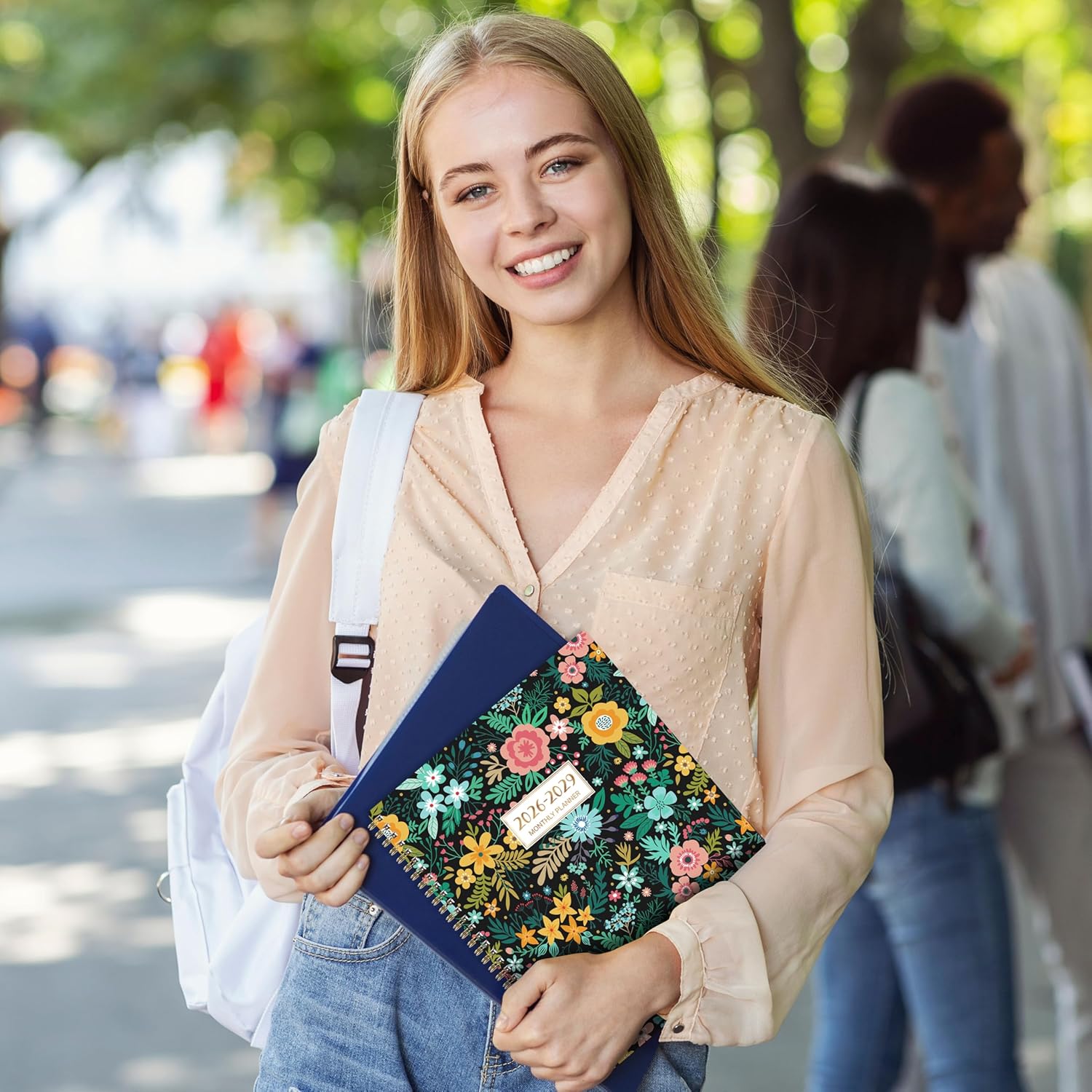 2026-2029 Monthly Planner/Calendar - 3 Year Planner 2026-2029 - July 2026 - June 2029, 9'' x 11'', 3 Year Calendar Planner 26-29, 36 Months, Colorful Tabs, Inner Pocket, Notes Pages, Great for School Work Home Long-Term Planning - Image 7