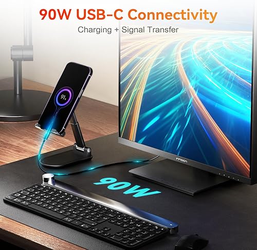 Miniatura 3 de INNOCN SDQHD 28 pulgadas 1618 2560 x 2880p Monitor de computadora con cámara web de 2.0MP con micrófono, soporte ajustable de alturapivote,