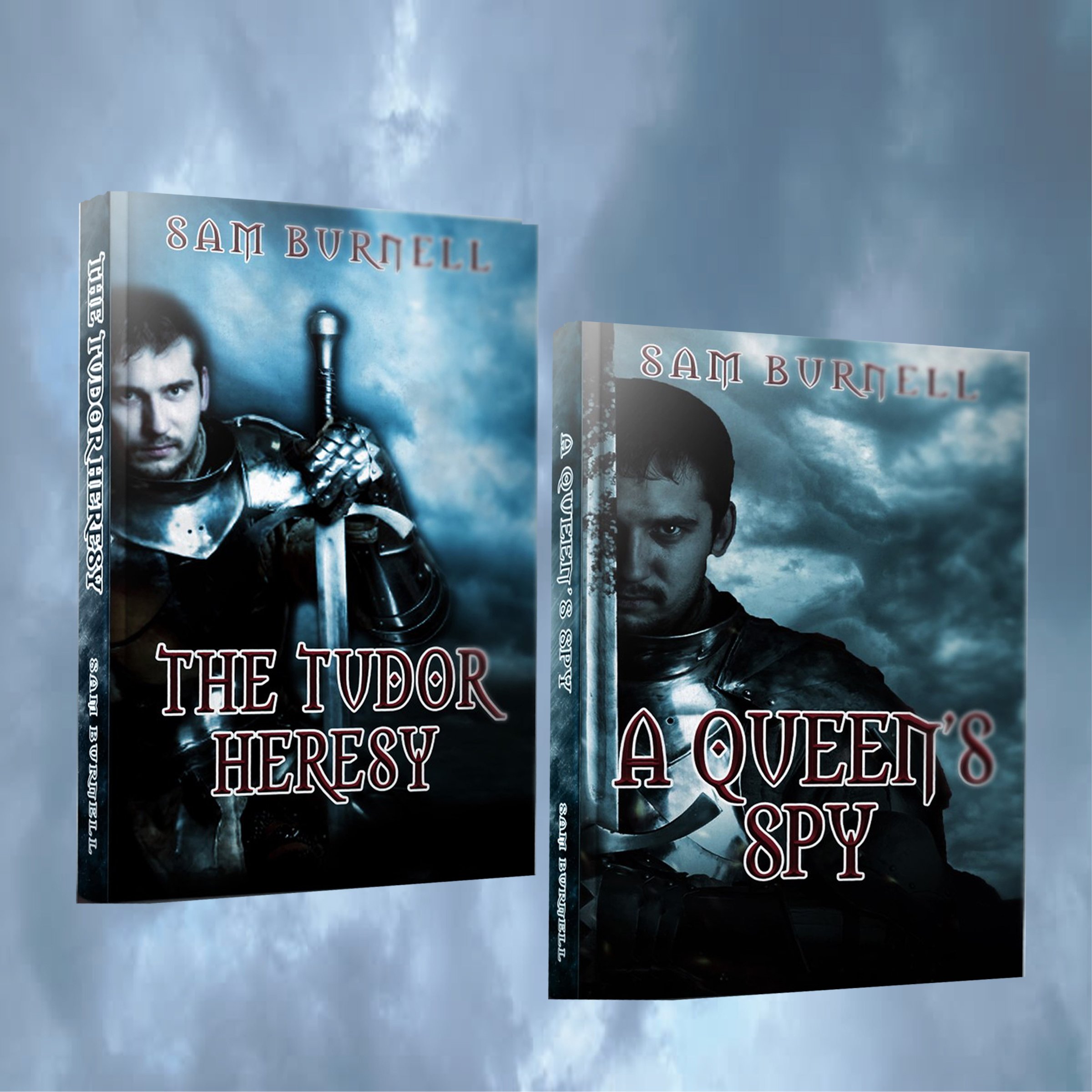 Cover art for A Queen's Spy Plus Free Copy of The Tudor Heresy