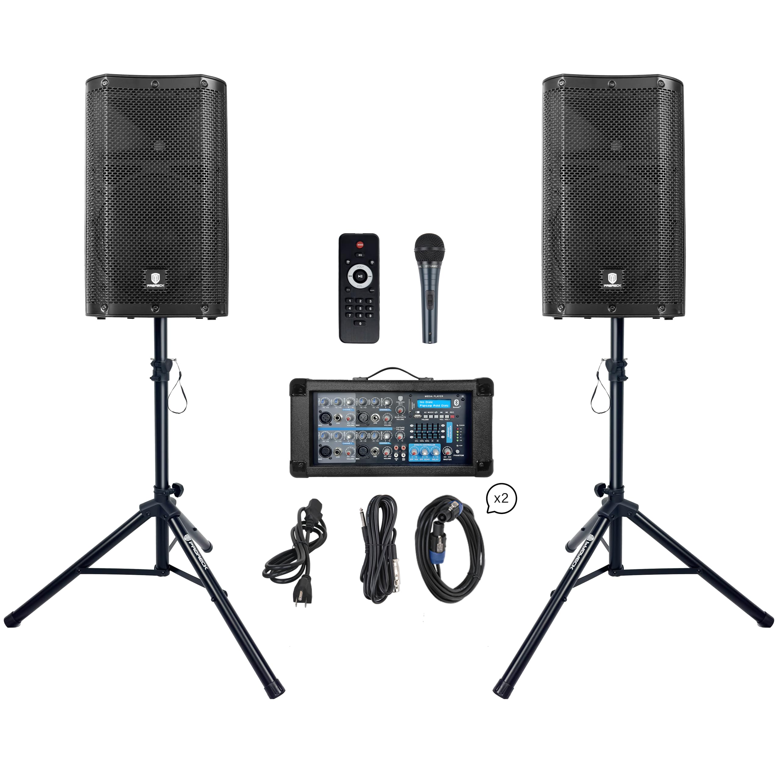 Amazon.com: PRORECK DELTA 10 1800W Bluetooth PA Speaker System