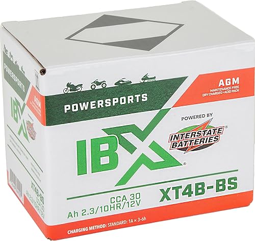 Miniatura 4 de Interstate Batteries YTZ5S-BS - Batería para deportes motorizados de 12 V, 3.5 Ah, 50CCA AGM, repuesto recargable para BRP, Honda, KTM, motos, ATV,