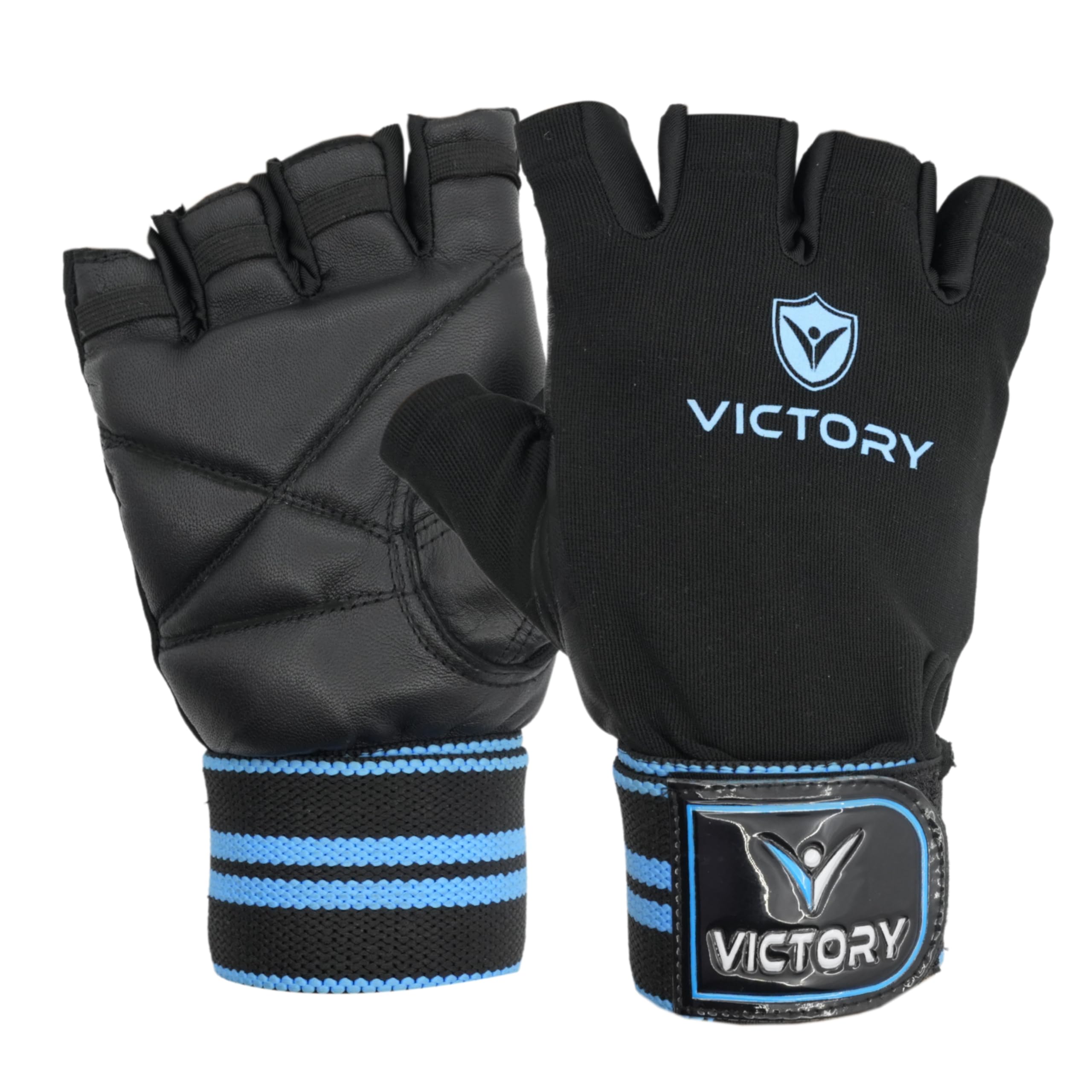 Victory Power Gym Gloves for Men Workout Wrist Support Gym Gloves Weightlifting Gym Gloves for Women Breathable Gym Accessories for Men Workout Hand Gloves for Gym Women Gloves (M (7.5" - 8"))-image-30
