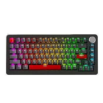 美品 DrunkDeer A75 キーボード ラピッドトリガー Magnetic Switch HN75 DrunkDeer A75 - ラピッドトリガーキーボード マグネティック