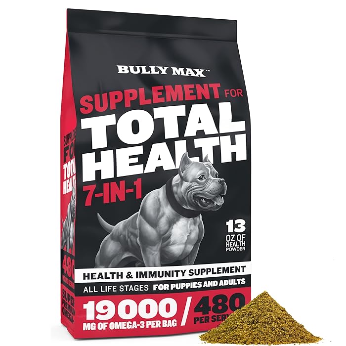 Buy Dog Vitamins Total Health Powder by Bully Max Puppy and Adult Dog